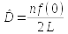 Density from distance