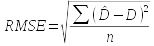 rmse