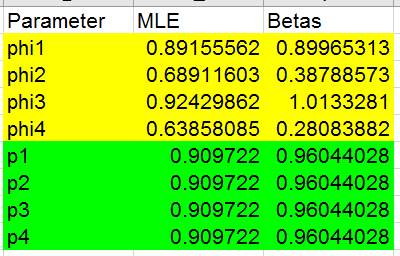 Phi_t p estimates