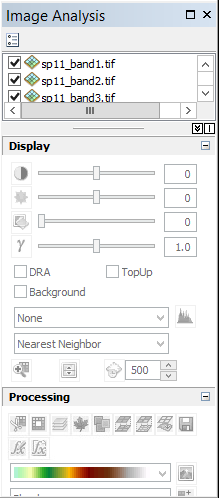 Image analysis window