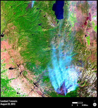 Yosemite fire