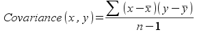 Covariance