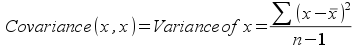 Variacne